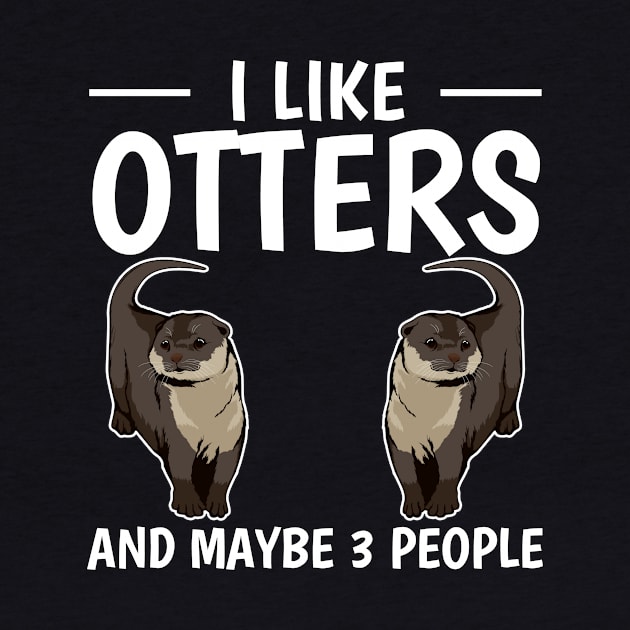 Sea Otter I Like Otters And Maybe 3 People by TheTeeBee